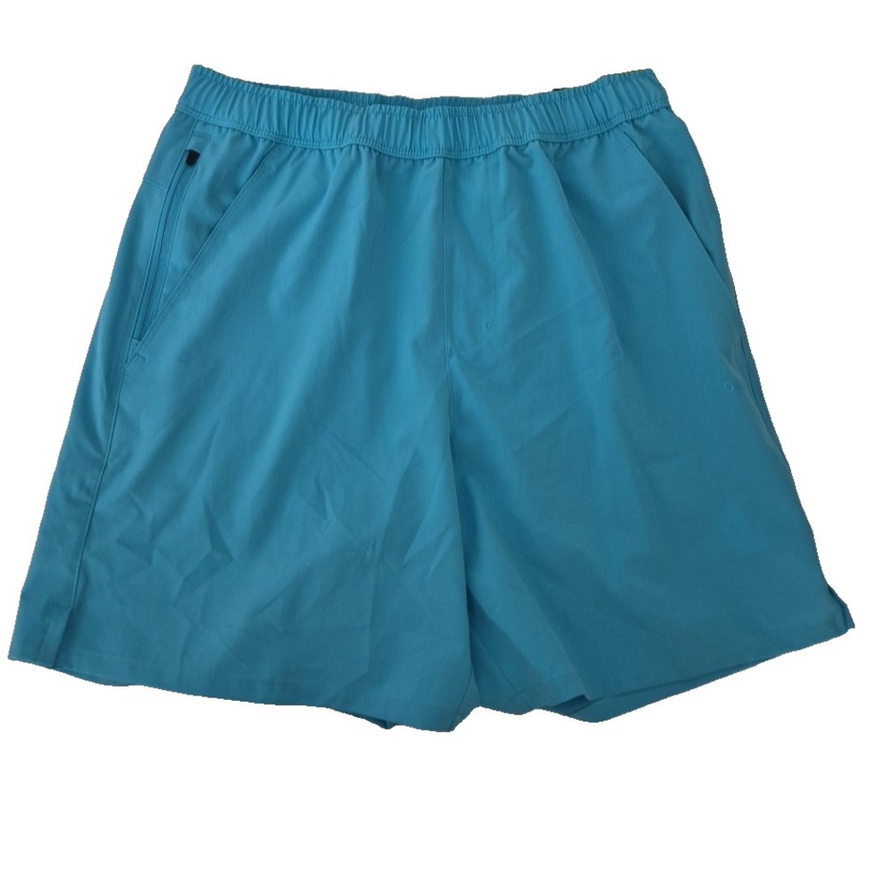 DSG Shorts Mens‎ Small Blue Woven 6" Agility Elastic Drawstring Waist NEW